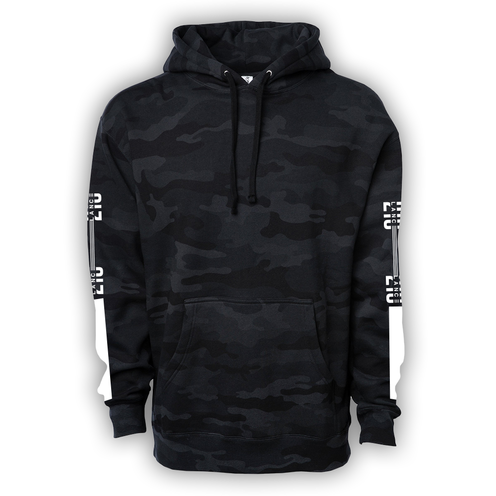 210 Hoodie (Black Camo)