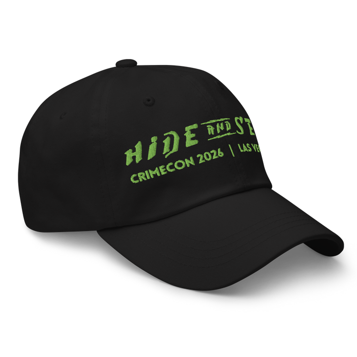 Crimecon 2026 Dad Cap